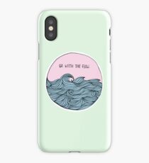 Go With The Flow iPhone Case/Skin