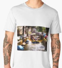 Amsterdam, Holland • Canal Bridge Men's Premium T-Shirt