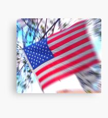 “USA”, Photo / Digital Painting Canvas Print