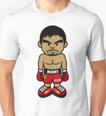 Wütender Manny Pacquiao Cartoon von AiReal Bekleidung Slim Fit T-Shirt