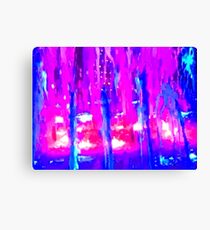 “Firecrackers of Light”, Photo / Digital Painting Canvas Print