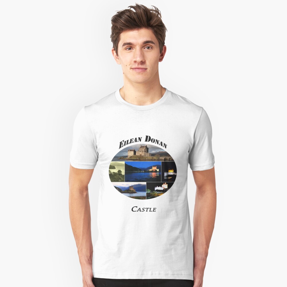 Eilean Donan Castle Slim Fit T-Shirt
