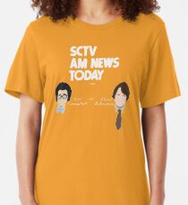 SCTV AM News Slim Fit T-Shirt