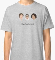The Supremes (3, with eyes, white text) Classic T-Shirt
