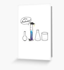 Graduated Cylinder Greeting Card