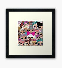 LOL Surprise Dolls Birthday Party Family Framed Print