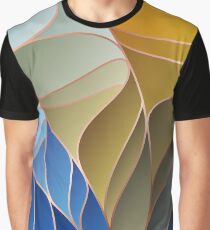 Modern Colorful Abstract Art Graphic T-Shirt