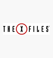 the x files Photographic Print