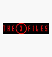 the x files Photographic Print