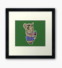 Ice-cream Goblin Framed Print