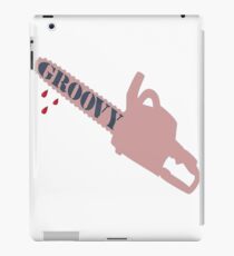 Groovy ash evil dead iPad Case/Skin