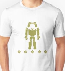 Toys for children: robot, remote control, cubes. Unisex T-Shirt