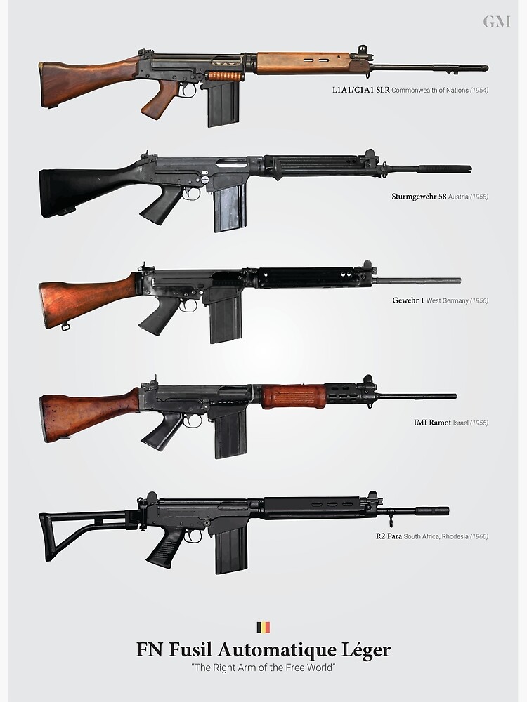 Fn Fal Right Arm Of The Free World Poster - 