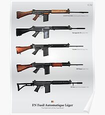 FN FAL - Right Arm of the Free World Poster