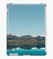 Blue Reflections of mountains iPad Case/Skin