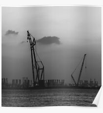 Dubai seaport, UAE Poster