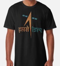 Indisches Weltraumprogramm Vintage Emblem Longshirt