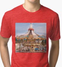 color carousel Tri-blend T-Shirt