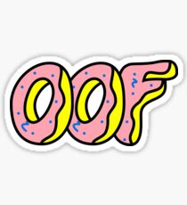 Odd Future OOF Sticker