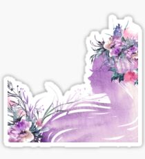 Spring girl Sticker