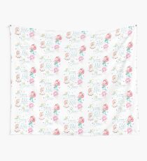 Watercolor Mermaids, Unicorn, Fairies Wall Tapestry