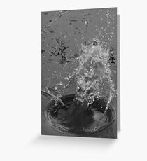 Sploosh Greeting Card