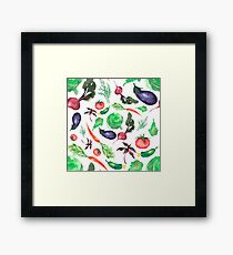 Vegetables Framed Print