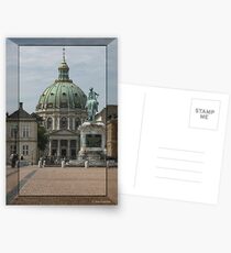 Looking through a Frosted box. Postcards