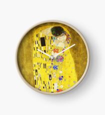 HD The Kiss, by Gustav Klimt 1907-1908 HIGH DEFINITION Clock