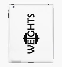 weights iPad Case/Skin