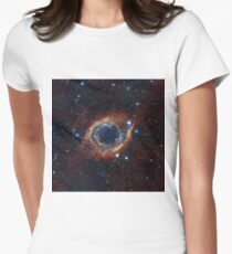 helix,nebula,hubble,telescope,space,astrology,nasa,astronomy Women's Fitted T-Shirt