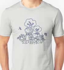 Cartoon Blue Unisex T-Shirt