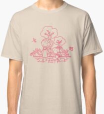 Cartoon Pink Classic T-Shirt