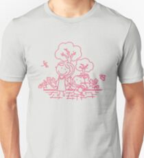 Cartoon Pink Unisex T-Shirt