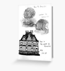 Way to Versailles Greeting Card