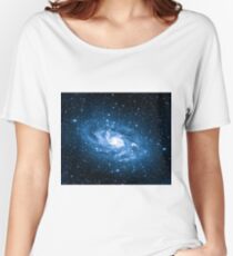 Milky Way, Nebula, Parallax, Moon, Sun, Mercury, Venus, Earth Women's Relaxed Fit T-Shirt