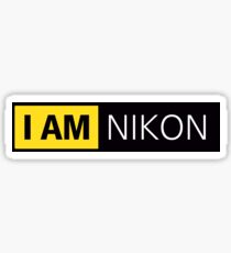 I am Nikon Sticker