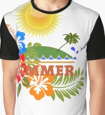 Summer Time Graphic T-Shirt