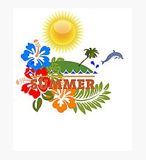 Summer Time Photographic Print