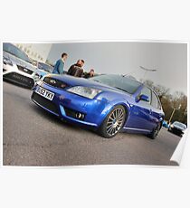 Blue Mondeo ST Poster