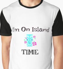 Tiki Fun "I'm On Island Time" Graphic T-Shirt