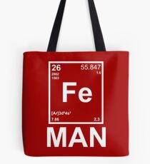 Fe (Iron) Man Tote Bag