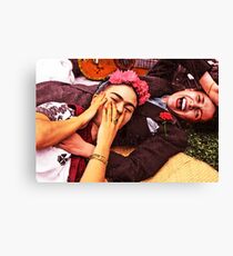 Frida y Chavela Canvas Print