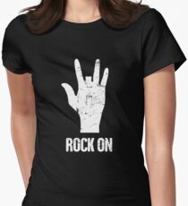 Funny Amputated Missing Finger Amputee Gift Women's Fitted T-Shirt