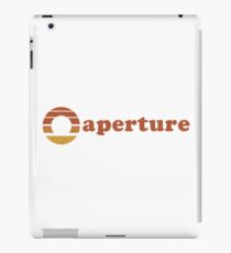 Portal Aperture 1970er Logo iPad-Hülle & Klebefolie