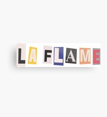 La Flame Metal Print