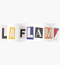 La Flamme Poster