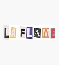 La Flame Photographic Print