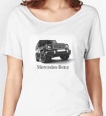 Mercedes Benz T shirt - Gelandewagen Women's Relaxed Fit T-Shirt