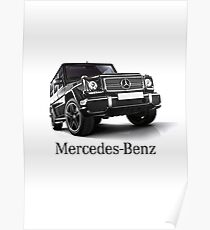 Mercedes Benz T shirt - Gelandewagen Poster